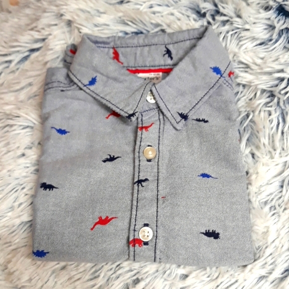 NWOT 24Mos Carters Dinosaur Shirt - Picture 2 of 4